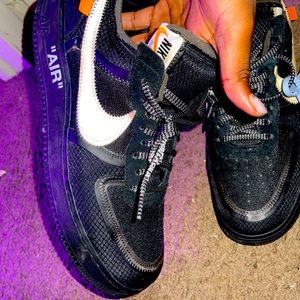 Off-white x Nike Air Force 1 Blk Good condition